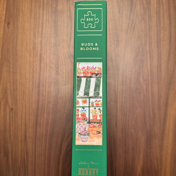 Sabina Fenn x Hobbry Buds & Blooms 500-piece Jigsaw Puzzle NWT - Picture 2 of 3